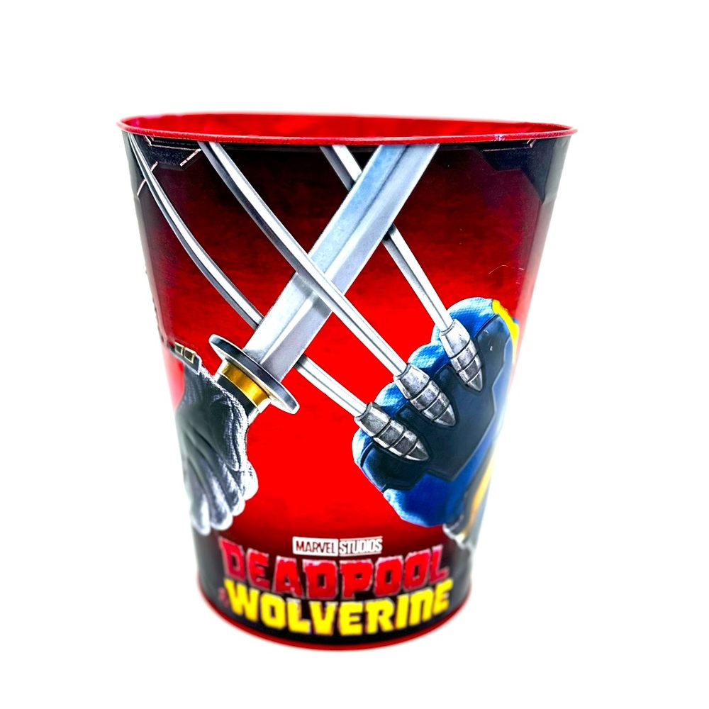 NEW! MARVEL STUDIOS Deadpool and Wolverine Trash Can